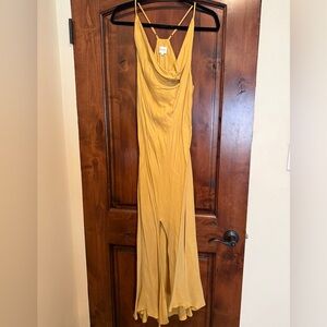Gorgeous R.G. Kane dress in mustard color size M